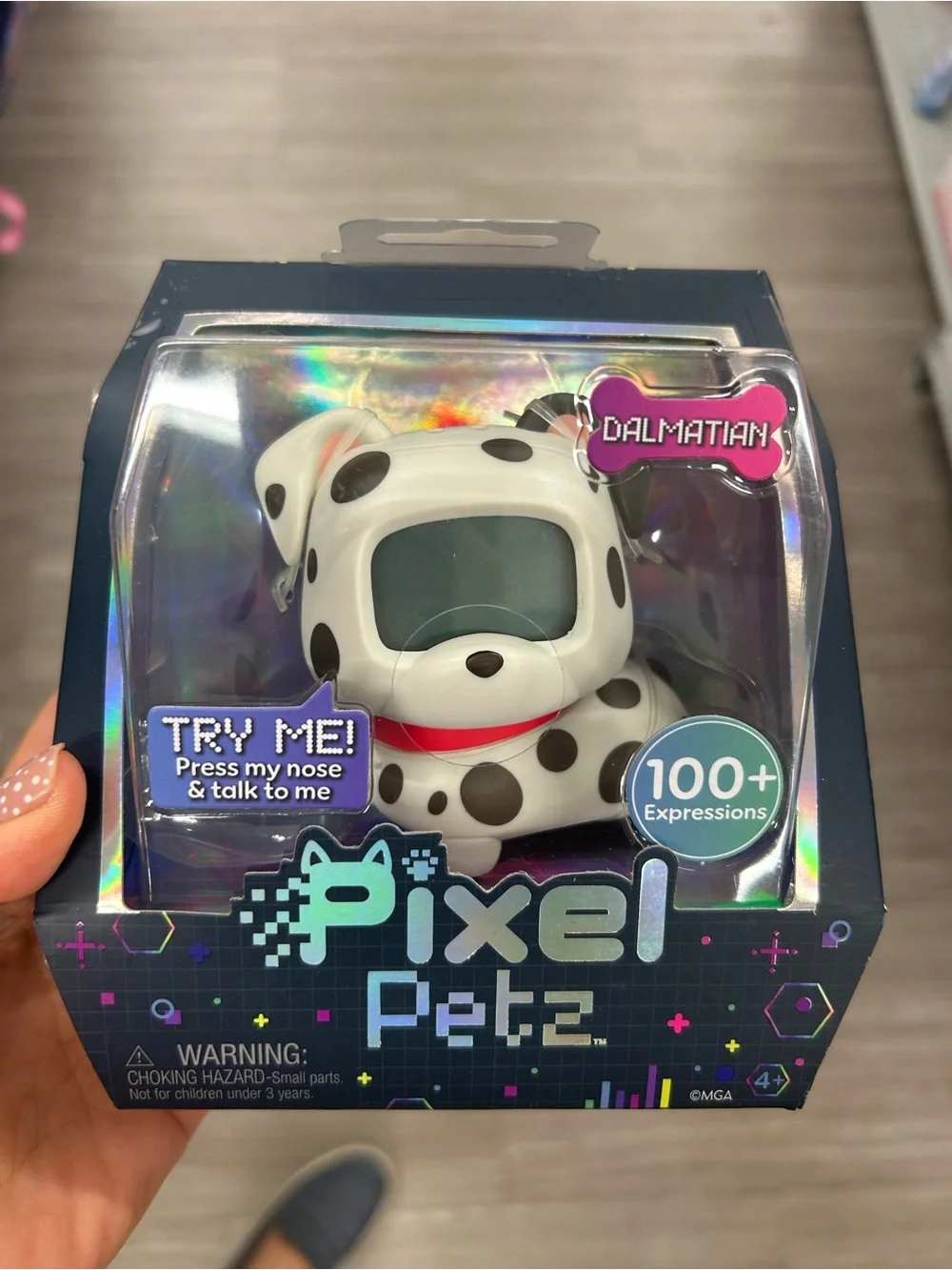 NWT Pixel Petz Dalmatian toy with 25+ games & activities